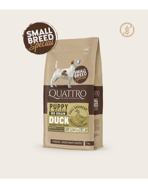 QUATTRO Small breed Puppy & Mother care su antiena 7 kg