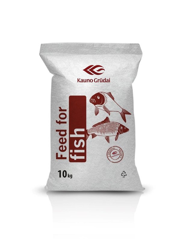 Visaverčiai pašarai žuvims, 10 kg