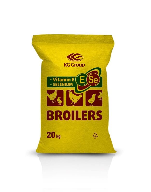 Visaverčiai lesalai broileriams vidurio periodas ( 18-35 d.), 20 kg
