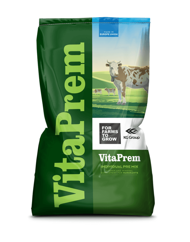 Vitamininis mineralinis papildas VITAPREM melžiamoms karvėms ECONOMY, 25 kg