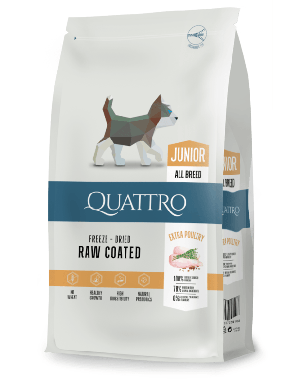 QUATTRO Junior su paukštiena  7kg